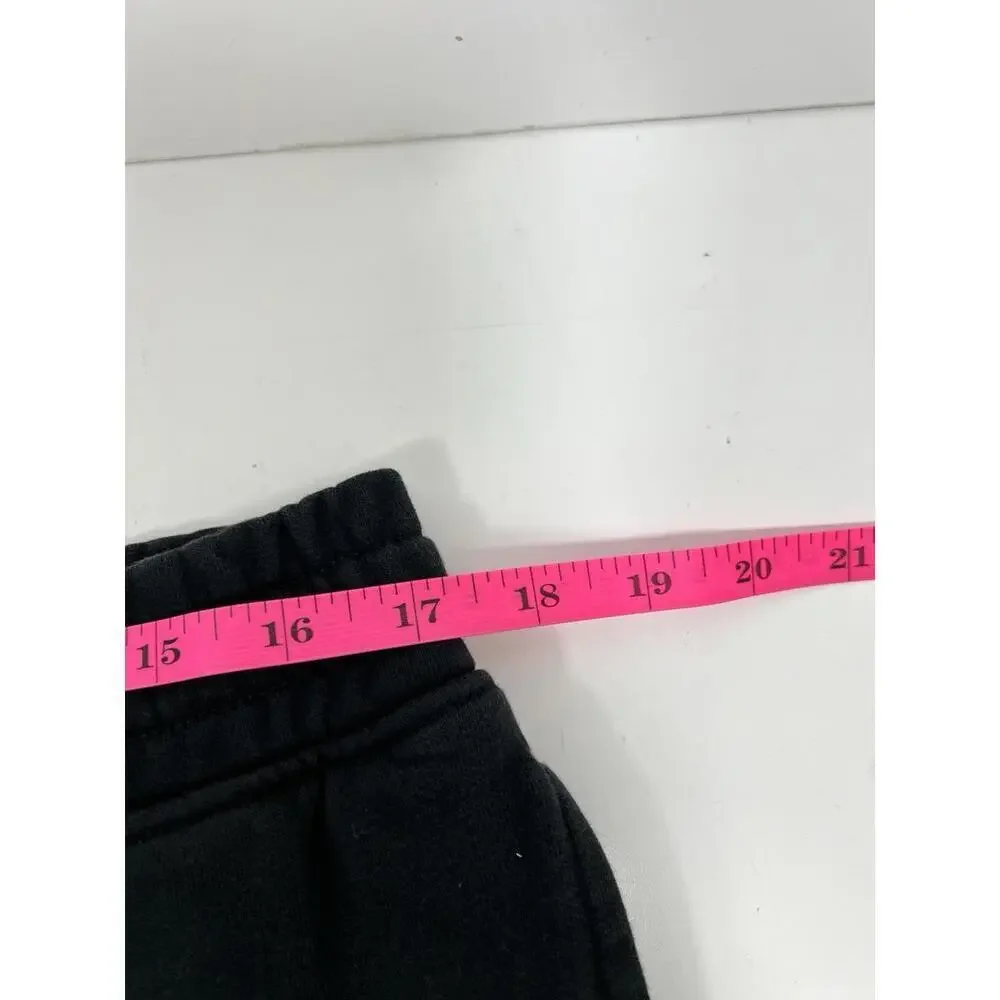 Gymshark Tapered Sweatpants Black Cotton Blend Men’s Sz Large Fleece Gym